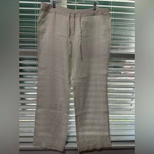 Tommy Bahama Light Tan Wide Leg Pants